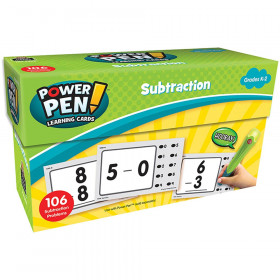 Power Pen? Learning Cards: Subtraction