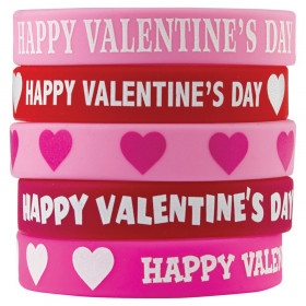 Happy Valentine's Day Wristbands