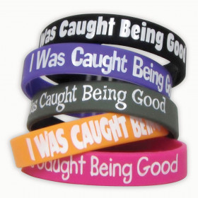 I Was Caught Being Good Wristband Pack, 10/pkg