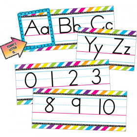 Brights 4Ever Alphabet Bulletin Board Set