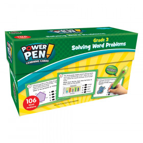 Power Pen? Learning Cards: Solving Word Problems (Gr. 3)