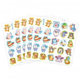 Cute Critters Stickers, Pack of 120