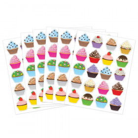 Cupcakes Stickers, Pack of 120