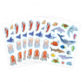 Ocean Animals Stickers, Pack of 120