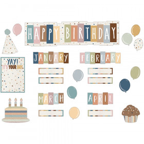 Everyone is Welcome Happy Birthday Mini Bulletin Board Set