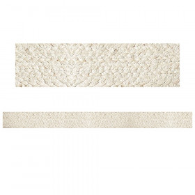 Everyone is Welcome Woven Straight Border Trim, 35 Feet