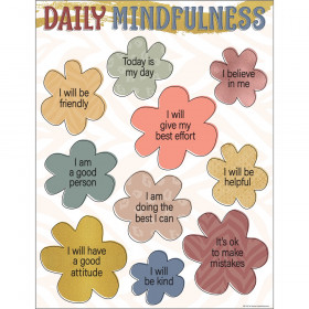 Wonderfully Wild Daily Mindfulness Chart