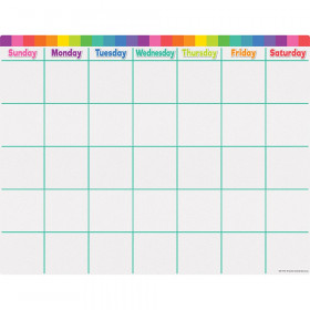 Colorful Calendar Write-On/Wipe-Off Chart