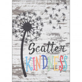 Scatter Kindness Positive Poster, 13-3/8" x 19"