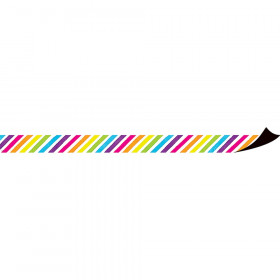 Brights 4Ever Stripes Magnetic Border, 24 Feet