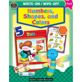 Write-On/Wipe-Off: Numbers, Shapes, and Colors