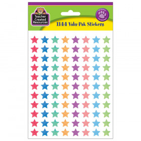 Watercolor Stars Mini Stickers Valu-Pak
