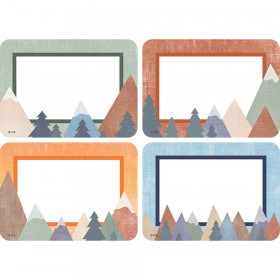 Moving Mountains Name Tags/Labels Multi-Pack, Pack of 36