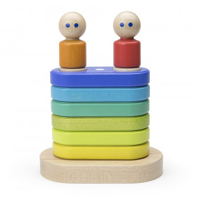 Magnetic Floating Stacker, Rainbow