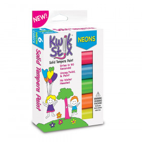Kwik Stix Solid Paint Neon Colors 6ct
