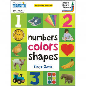 First 100 Numbers Colors Shapes Bingo Game