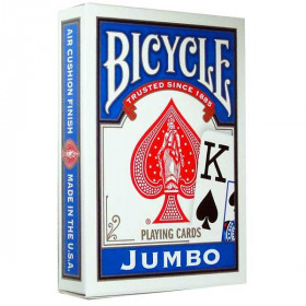 Bicycle Jumbo Playing Cards - Blue