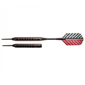 Arachnid SFA300 Striped Metallic 16 Gram Soft-Tip Dart Set