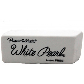 PaperMate Pearl Erasers, White