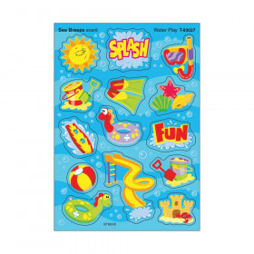 Water Play, Sea Breeze scent Scratch 'n Sniff Stinky Stickers® – Mixed Shapes