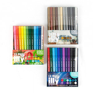 Dual Tip Illy Markers 36-Pack - AOO41110MB | Art 101 / Advantus | Markers