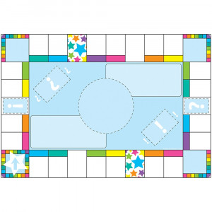 ASH91059 - Smart Game Board Squares Dry-Erase Surface in Classroom Theme