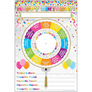 Smart Poly Smart Wheel, Birthday Wishes - ASH91608 | Ashley Productions | Miscellaneous