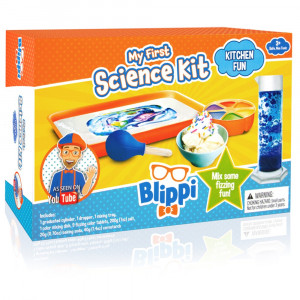 Blippi My First Science Kit: Kitchen Science Lab - 4 Kitchen Science Experiments - BAT6113 | Be Amazing Toys | Experiments
