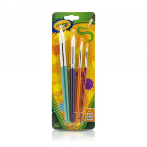 BIN053521 - Crayola Big Paintbrush St Round 4Pk in General