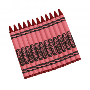BIN520836038 - Crayola Bulk Crayons 12 Count Red in Crayons