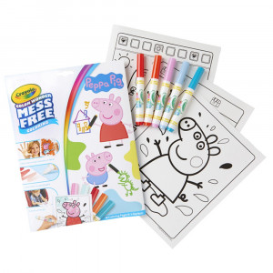 Color Wonder Mess Free Coloring Pad & Markers, Peppa Pig - BIN757000 | Crayola Llc | Art Activity Books
