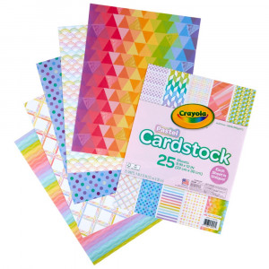 Pastel Cardstock, 25 Count - BIN990053 | Crayola Llc | Card Stock