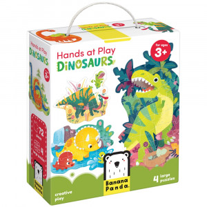 Hands at Play Dinosaurs, Age 3+ - BPN49167 | Banana Panda | Puzzles