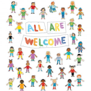 All Are Welcome Bulletin Board Set - CD-110533 | Carson Dellosa Education | Motivational