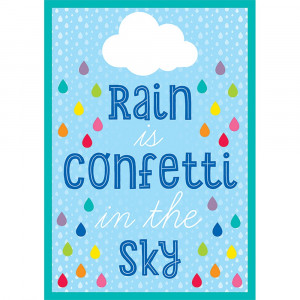 CD-114265 - Rain Is Confetti In The Sky Chart Hello Sunshine in Motivational