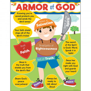 CD-114291 - Armor Of God Chart in Motivational