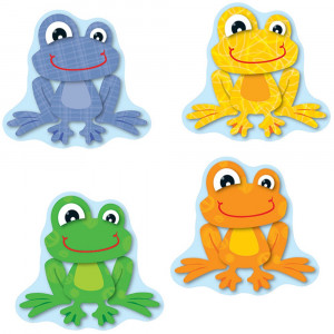 CD-120123 - Funky Frogs Cut Outs in Accents