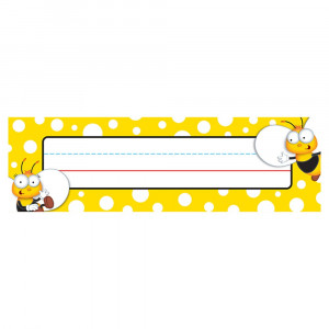 CD-122033 - Buzz-Worthy Bees Nameplates in Name Plates
