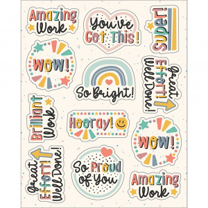 We Belong Motivators Shape Stickers, Pack of 72 - CD-168325 | Carson Dellosa Education | Stickers