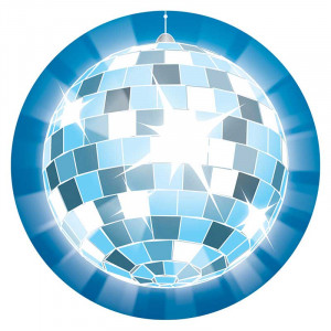 CD-188035 - Disco Ball Two Sided Decoration in Two Sided Decorations