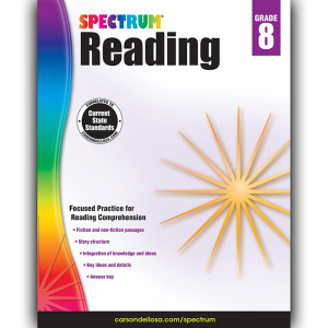 CD-704586 - Spectrum Reading Gr 8 in Reading Skills