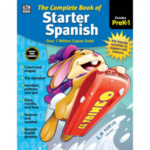 CD-704928 - Complete Book Of Starter Spanish in Books