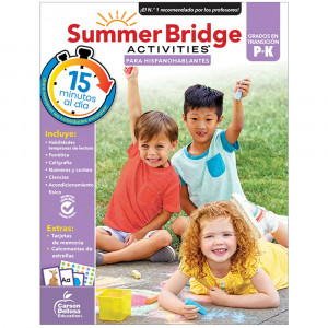 Summer Bridge Activities Spanish, Grade PreK-K - CD-705432