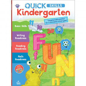 Quick Skills Kindergarten Workbook - CD-705479 | Carson Dellosa Education | Skill Builders