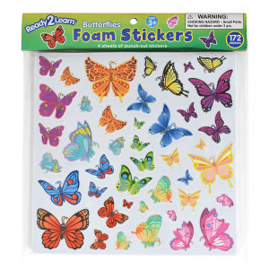 Foam Stickers - Butterflies - Pack of 172 - CE-10084 | Learning Advantage | Stickers