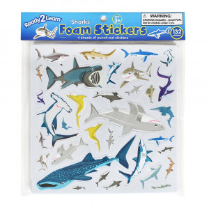 Foam Stickers - Sharks - CE-10125 | Learning Advantage | Stickers