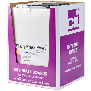 CHL35210ST - Dry Erase Boards With Frames 12Pk Includes Marker W/ Eraser in Dry Erase Boards