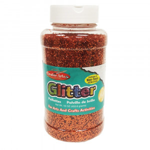 CHL41165 - Creative Arts Glitter 1Lb Can Orng in Glitter
