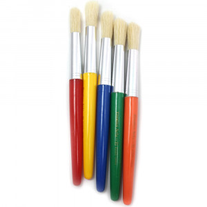 CHL73205 - Brushes Stubby Round 5 Set in Paint Brushes