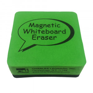 CHL74542 - 2X2 Lime Magnetic Whiteboard Eraser in Whiteboard Accessories